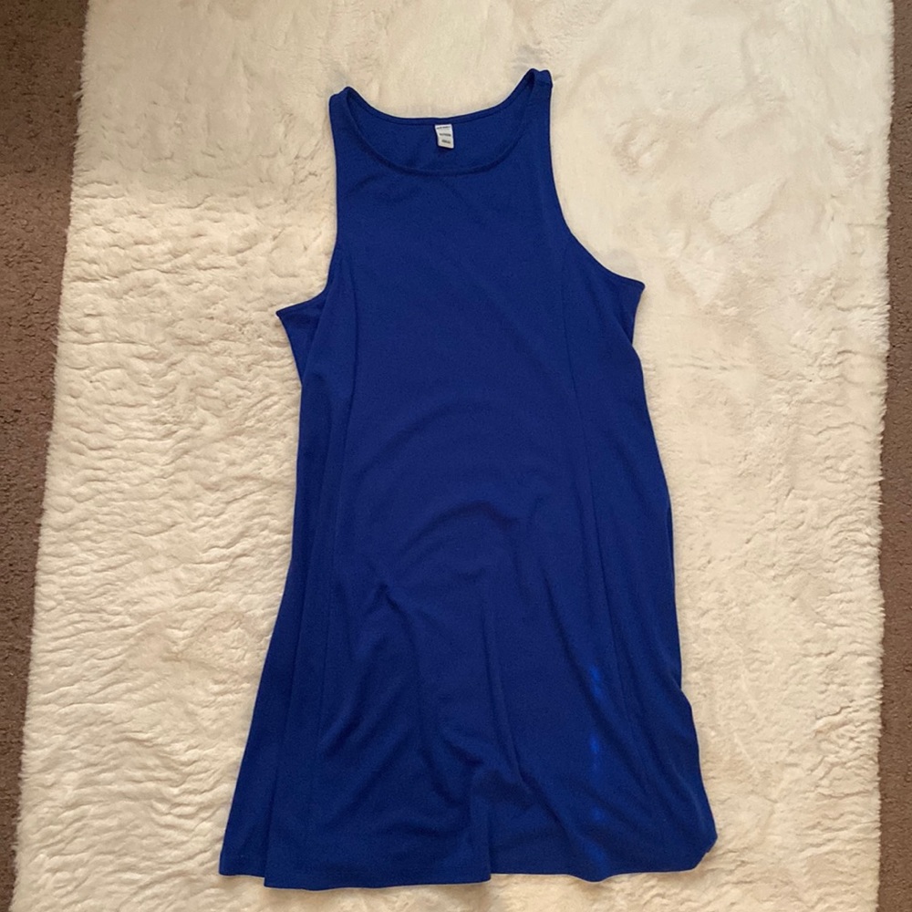 Blue Skater Dress